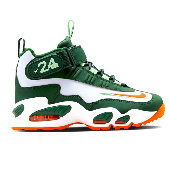 🧡💚 Nike Air Griffey Max 1 Miami Hurricanes 💚🧡 - Picture 2 of 5